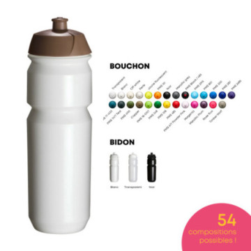 Bidon sportif biodégradable 750 mL