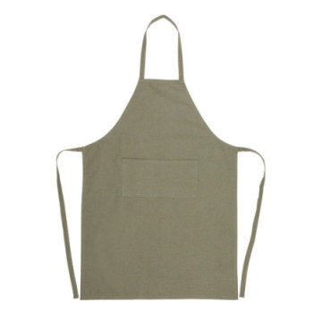 Tablier de cuisine avec poche en coton recyclé