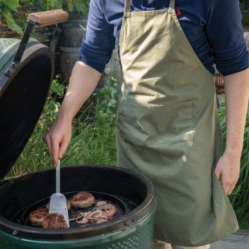 Tablier de cuisine avec poche en coton recyclé