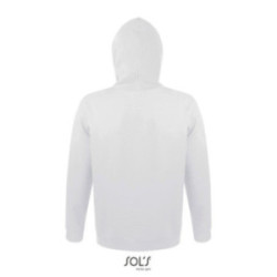 Sweat-shirt mixte à capuche Sol's® Snake blanc