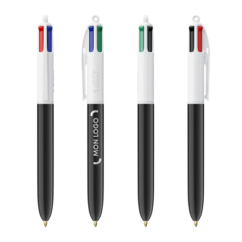 Stylo Bic® 4 couleurs Classique marquage 1 couleur