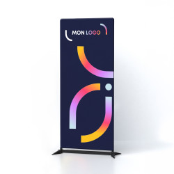 Photocall 85 x 205 cm impression quadri recto/verso