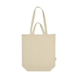 Sac en coton recyclé avec anses doubles et T-bottom 140 g/m² Ubag®