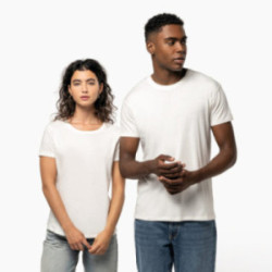 Tee-shirt femme blanc en coton bio Kariban®