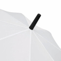 Parapluie canne tempête ouverture automatique blanc