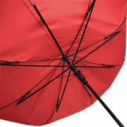 Parapluie canne tempête ouverture automatique rouge