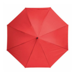 Parapluie canne tempête ouverture automatique rouge