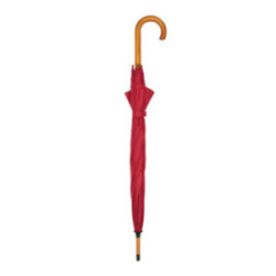 Parapluie canne en rPET ouverture automatique rouge