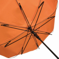 Parapluie canne tempête ouverture automatique orange