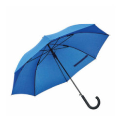 Parapluie canne tempête ouverture automatique bleu