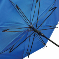 Parapluie canne tempête ouverture automatique bleu