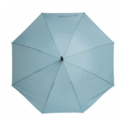 Parapluie canne tempête ouverture automatique bleu clair