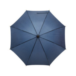 Parapluie canne en rPET ouverture automatique bleu marine