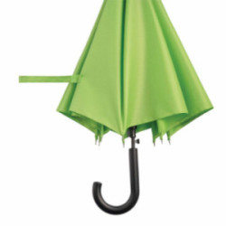 Parapluie canne tempête ouverture automatique vert clair