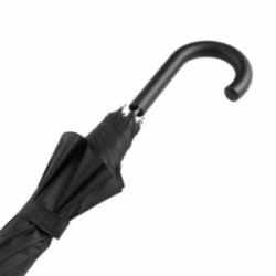 Parapluie canne tempête ouverture automatique noir