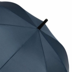 Parapluie canne tempête ouverture automatique bleu marine