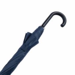 Parapluie canne tempête ouverture automatique bleu marine
