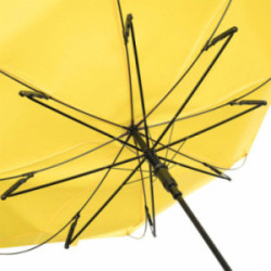 Parapluie canne tempête ouverture automatique jaune