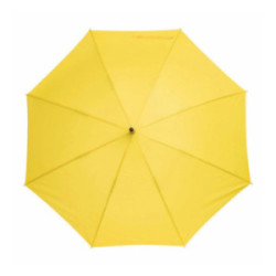 Parapluie canne tempête ouverture automatique jaune