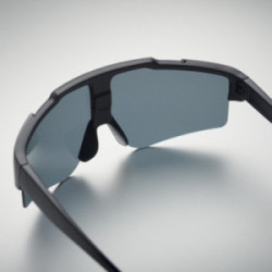 Lunettes de sport avec verres miroirs