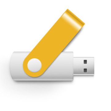 Clé USB gomme blanche 8 Go Twister