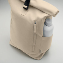 Sac à dos roll top en matières recyclées