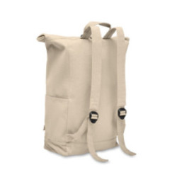 Sac à dos roll top en matières recyclées
