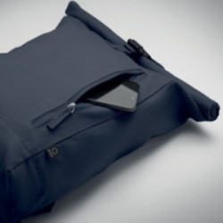 Sac à dos roll top en matières recyclées
