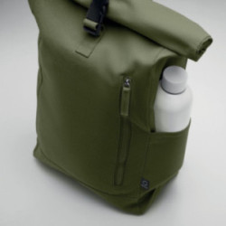 Sac à dos roll top en matières recyclées