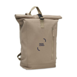 Sac à dos roll top en matières recyclées
