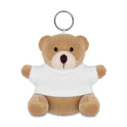 Porte-clés ours en peluche