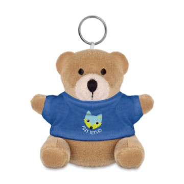 Porte-clés ours en peluche