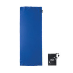 Serviette microfibre en rPET avec pochette