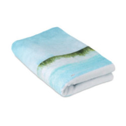Serviette de plage 350 g/m2 impression quadri 70 x 140 cm