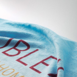 Serviette de plage 350 g/m2 impression quadri 70 x 140 cm