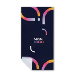 Serviette de plage 350 g/m2 impression quadri 100 x 180 cm