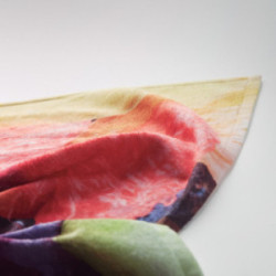 Serviette de plage 350 g/m2 impression quadri 100 x 180 cm