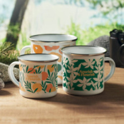 Mug en métal impression quadri 350 mL