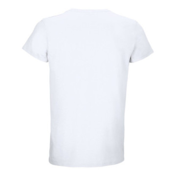 Tee-shirt mixte Sol's® en coton recyclé blanc Re Crusader