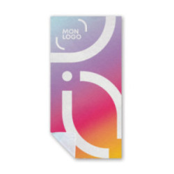 Serviette de plage 350 g/m2 impression quadri 75 x 150 cm