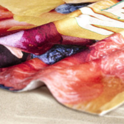 Serviette de plage 350 g/m2 impression quadri 75 x 150 cm