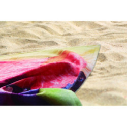 Serviette de plage 350 g/m2 impression quadri 75 x 150 cm