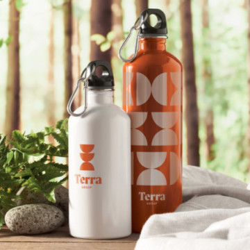 Bouteille en acier inoxydable recyclé 500 mL