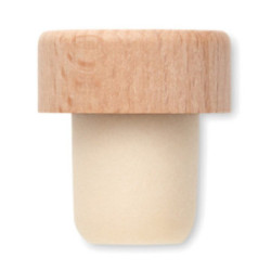 Bouchon de bouteille en bois