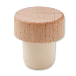 Bouchon de bouteille en bois