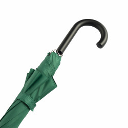 Parapluie canne tempête ouverture automatique vert foncé