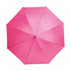 Parapluie canne tempête ouverture automatique rose foncé