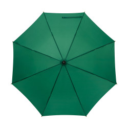 Parapluie canne en rPET ouverture automatique vert foncé