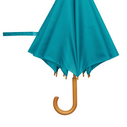 Parapluie canne en rPET ouverture automatique pétrole