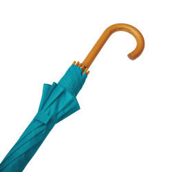 Parapluie canne en rPET ouverture automatique pétrole